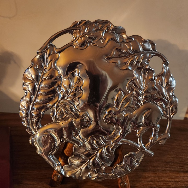 Arthur Court Designs Bunny Aluminum Trivet Year 2000 Decorative & Functional Lea
