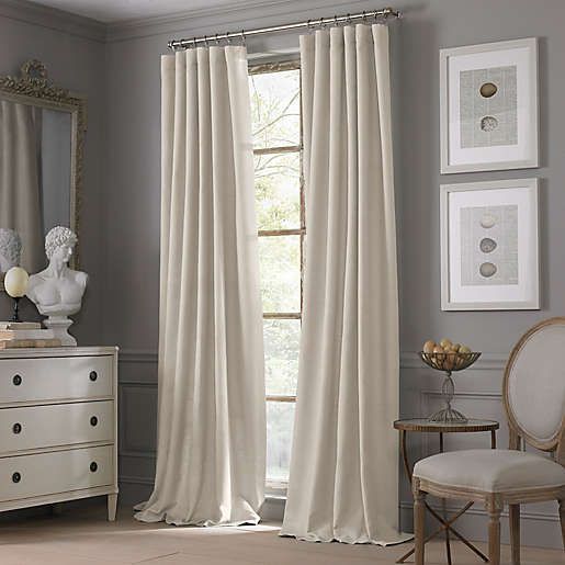 Valeron estate linen 84 Curtain Panel In flax