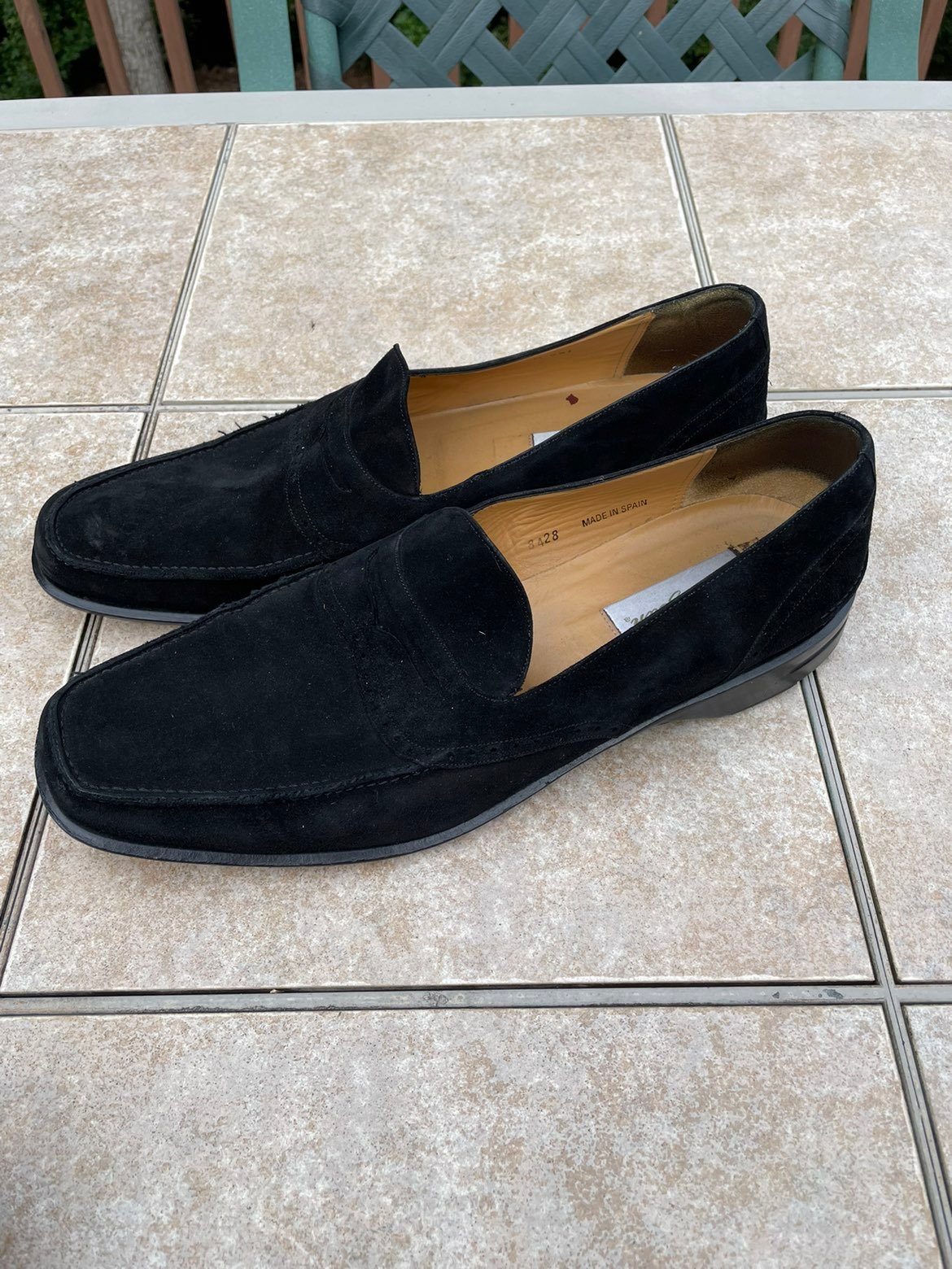 Mezlan Slip-on Suede Loafer