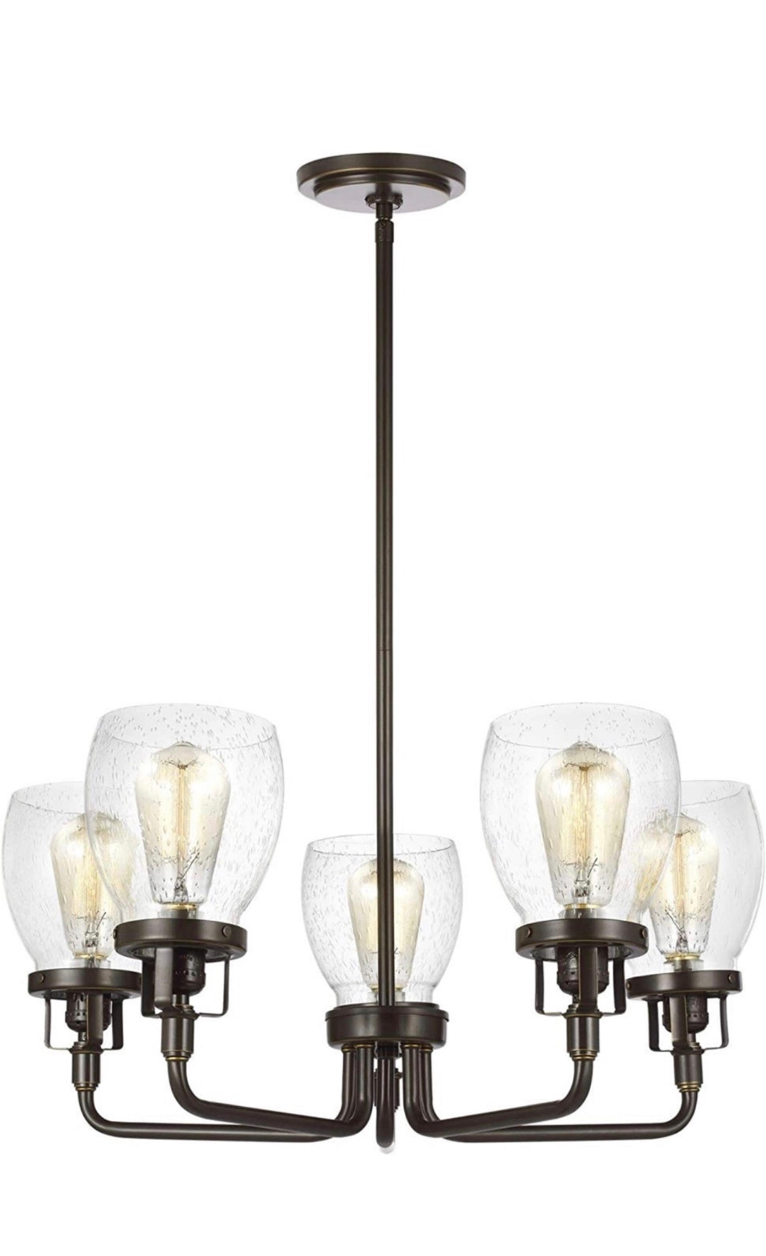 Seagull Sea Gull (contact info removed)-782 Restoration Five Light Chandelier fr