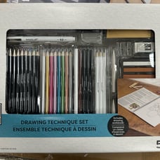 50-Piece Drawing Techniques Art Set by Artist’s Loft - New