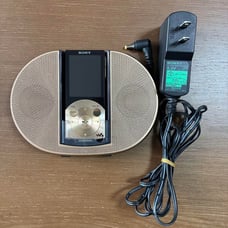 Sony Walkman Speaker System with Set Adapter - Used, Gold