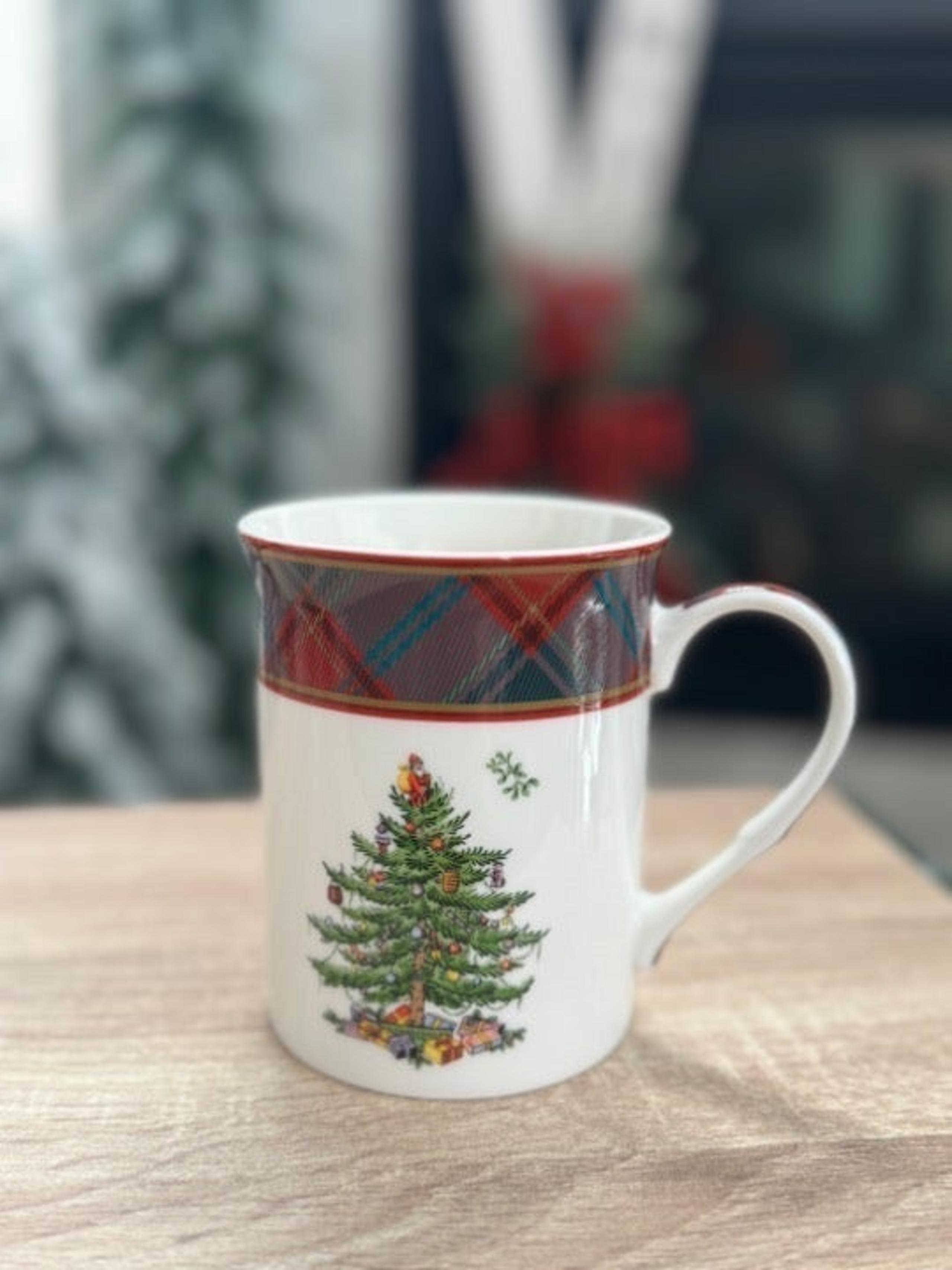 New! Last Chance! Spode Christmas Tree Mug