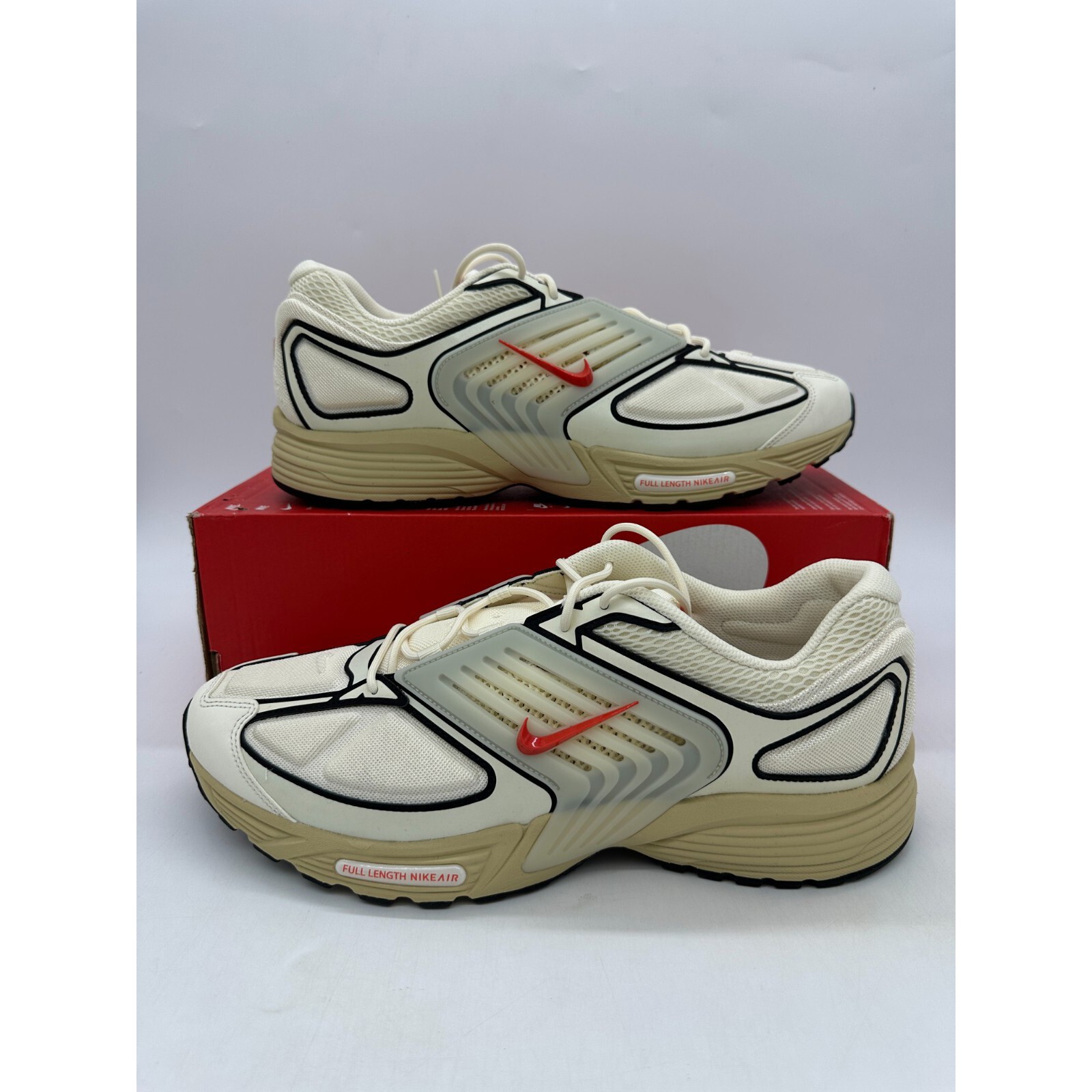 Nike Air Pegasus Wave Men's Size 14 Coconut Milk White Athletic Shoes IB0612 100