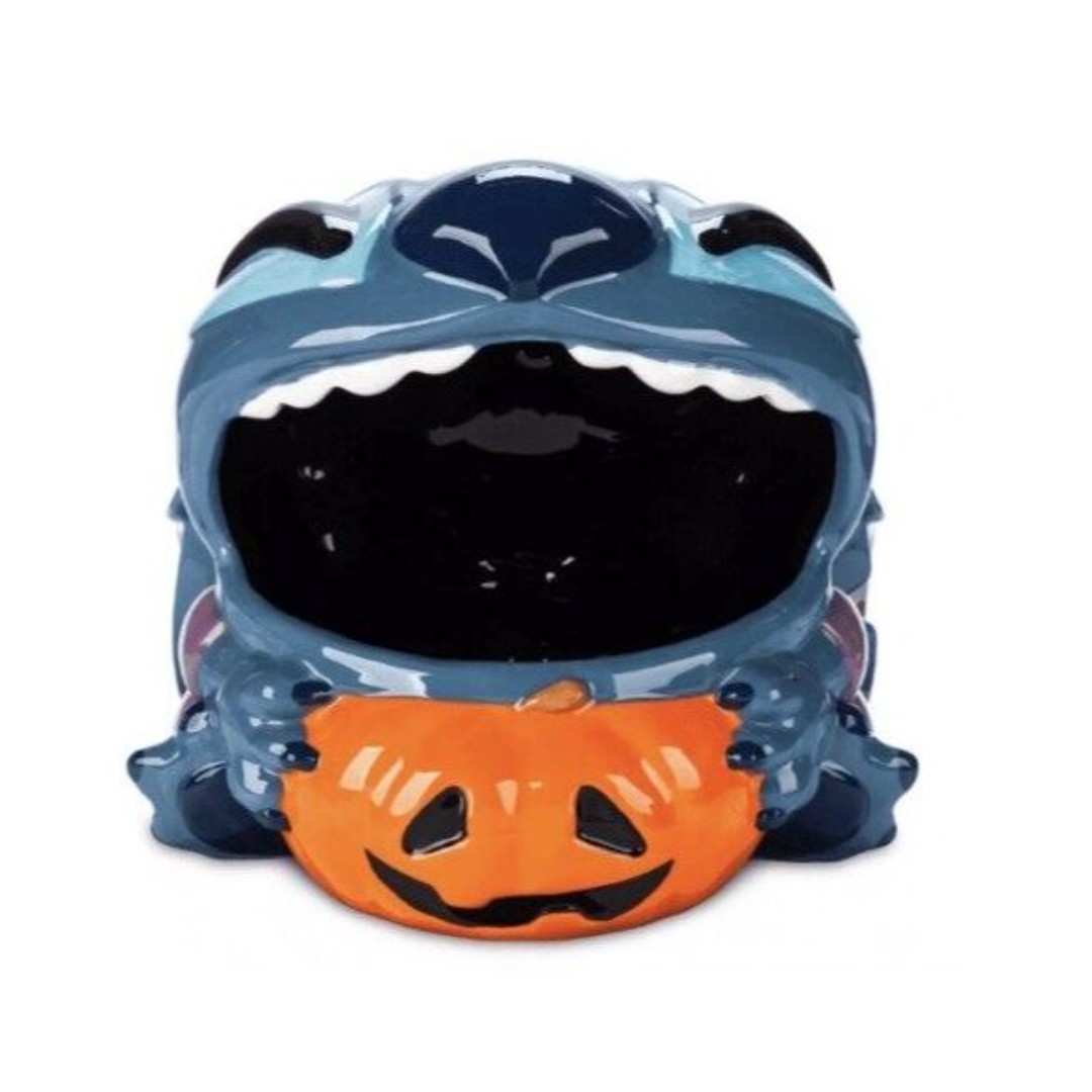 Stitch Pumpkin Halloween Candy Bowl – Lilo & Stitch - Disney Parks NEW!!