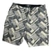 Tommy Bahama Relax Men's Size Large Tan Black Geometric Lined Swin Shorts