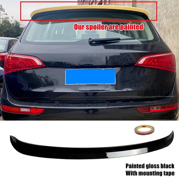 For 2009-2017 AUDI Q5 8R Rear Spoiler PG Style Gloss Black Brand New