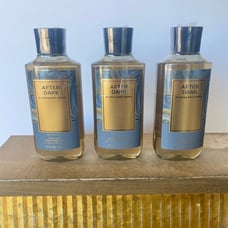Bath & Body Works Men's After Dark (Bergamot) 3 in 1 Hair, Face & Body Wash x3