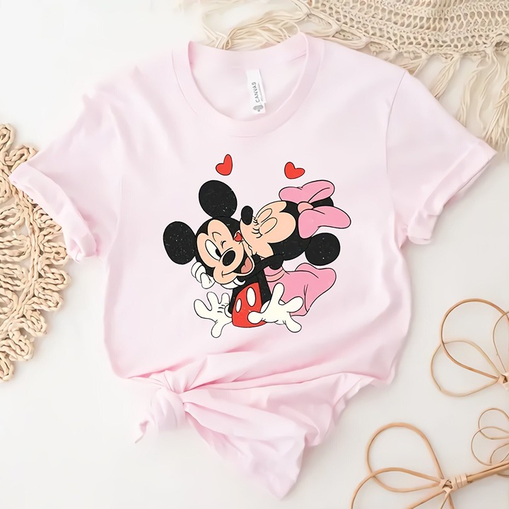 Vintage Disney Valentine T-shirt Mickey Minnie Valentine Sweatshirt Disney Valen