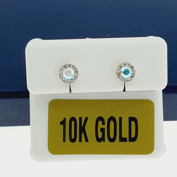 10K Gold Earrings for Women/Girl, Best Gift for Women/Girl, US110K1053