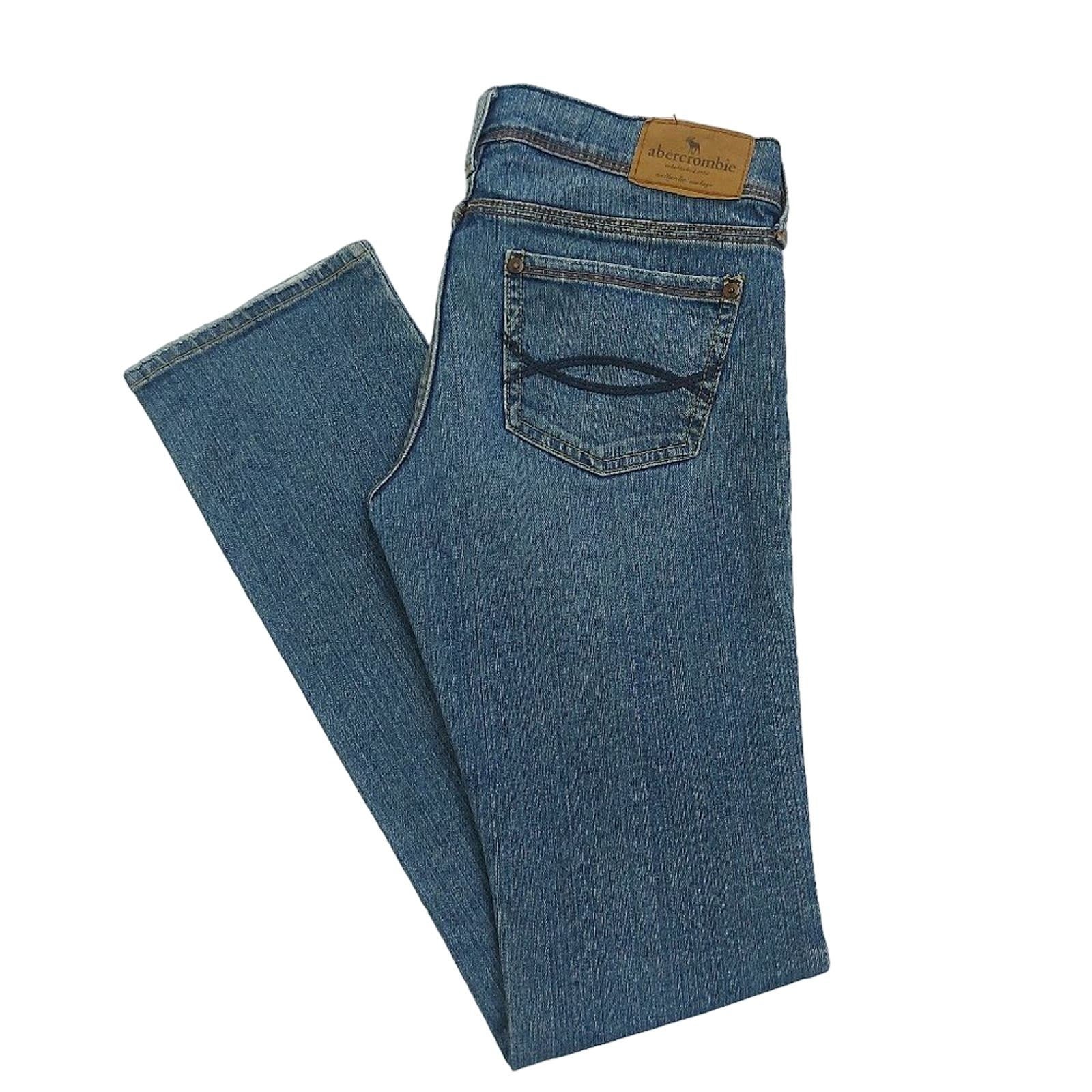 Abercrombie kids Maddy authentic vintage 5-pocket straight leg jeans