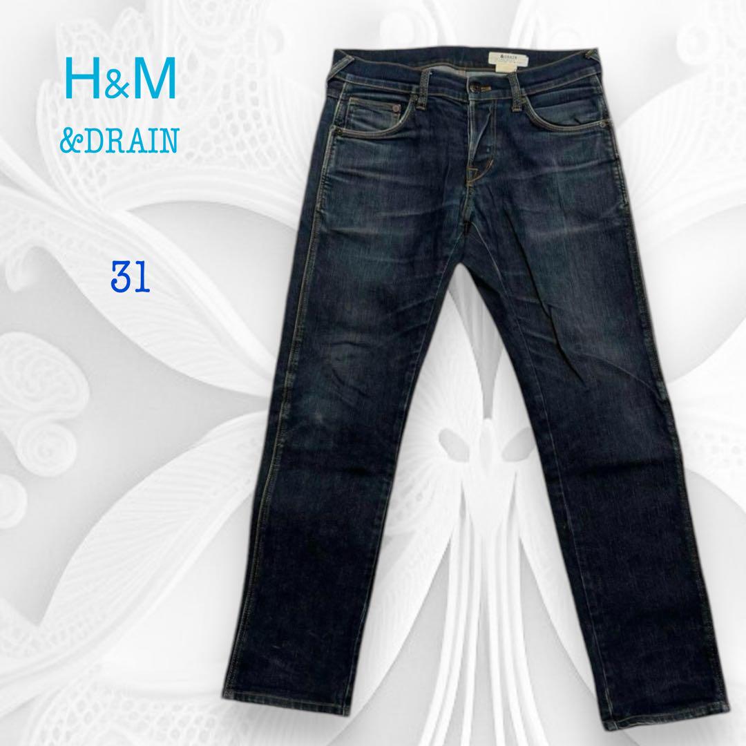 H M Stretch Denim Classic Straight Leg Jeans for Men Mercari