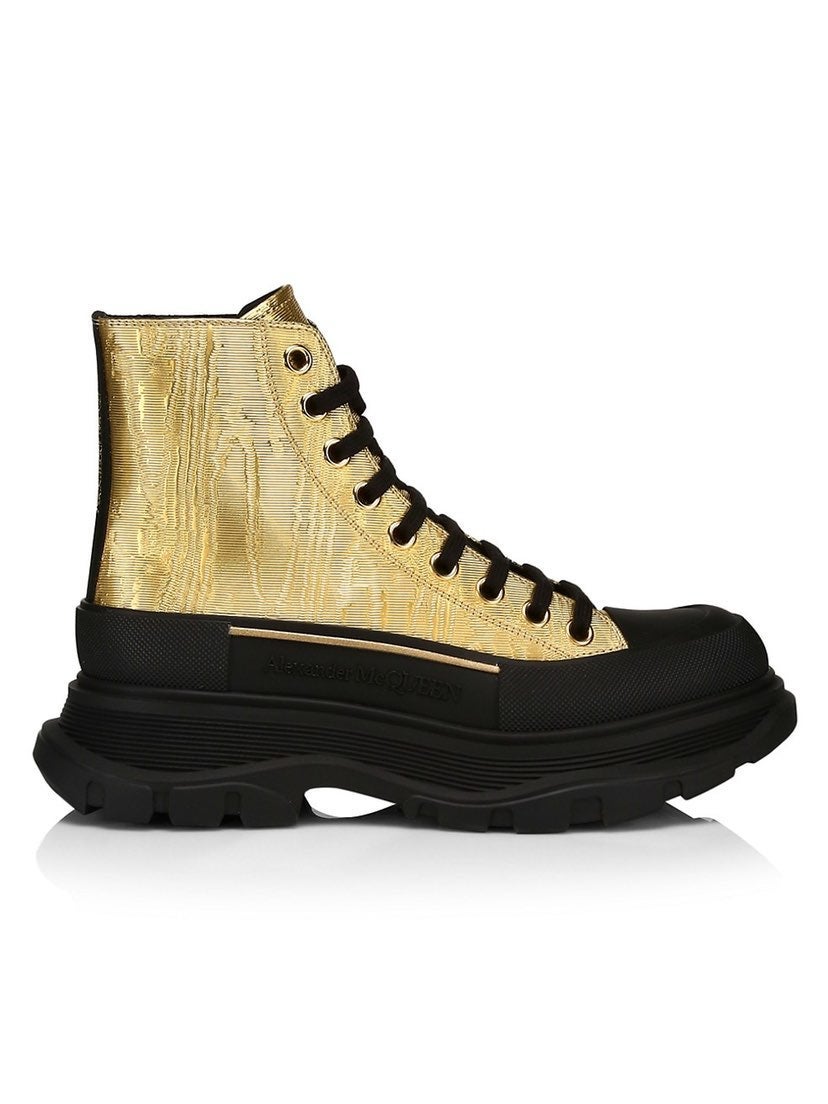 Alexander McQueen High Top Fashion Sneakers | Mercari