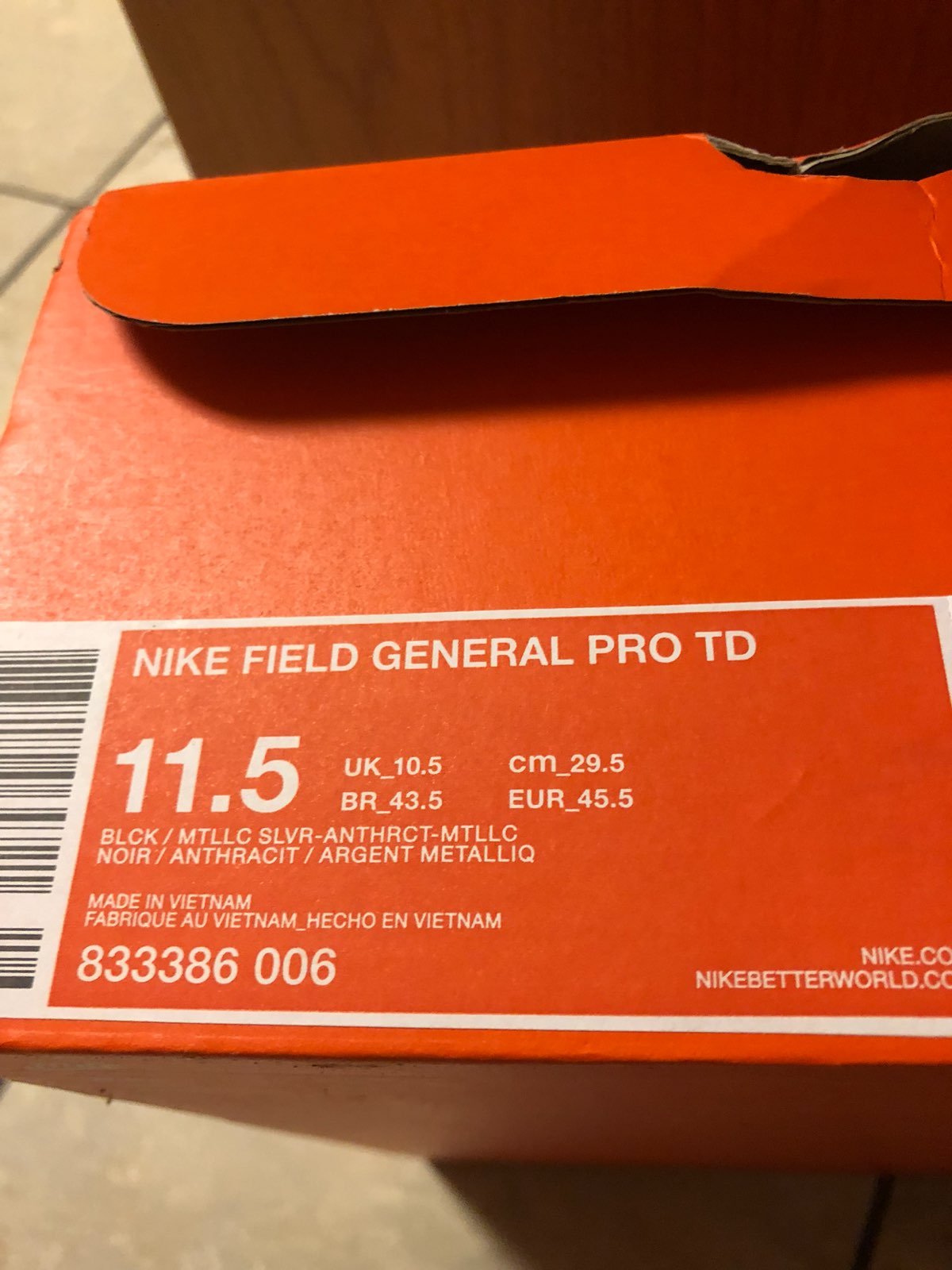 Nike football cleats