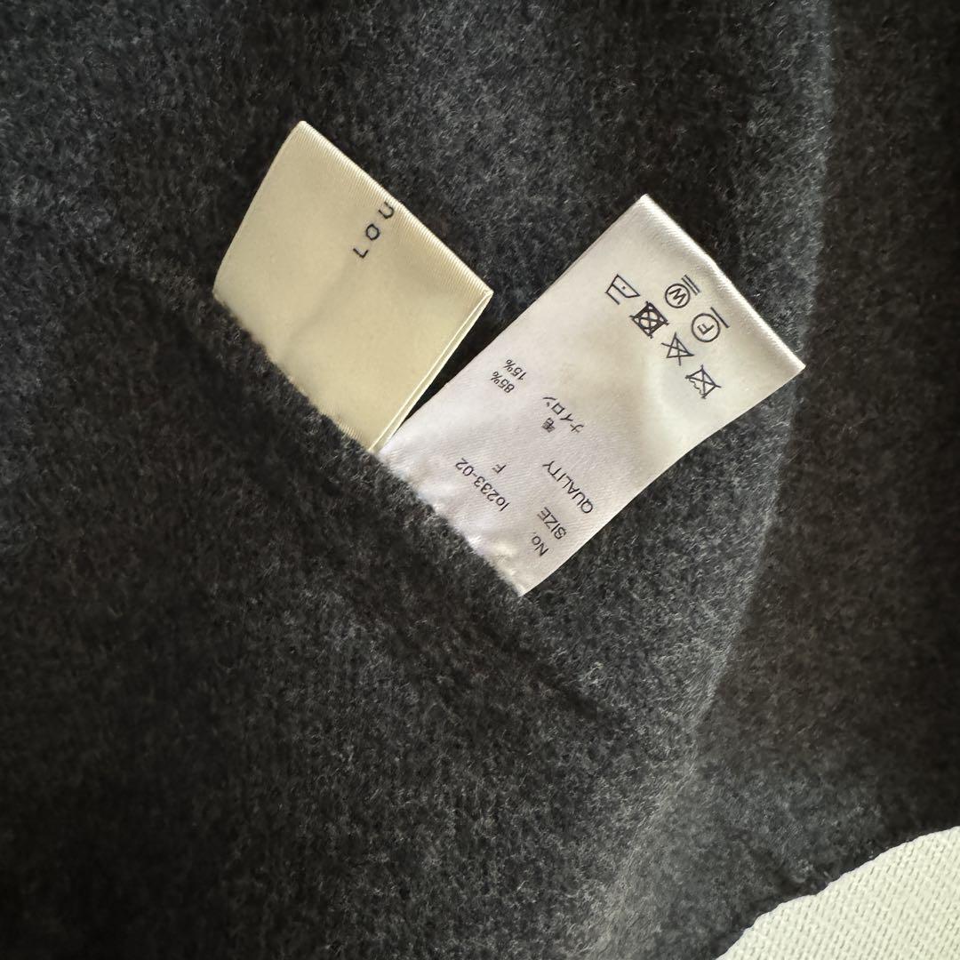 Louren] Double-faced Muffler Coat (Long Coat)