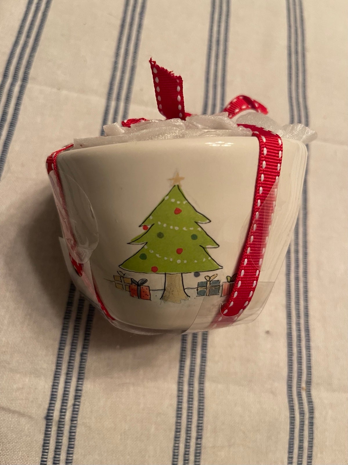 Rae Dunn watercolor christmas tree measuring cups