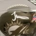 Tyreek Hill Miami Dolphins Salute to Service Autographed Mini Helmet