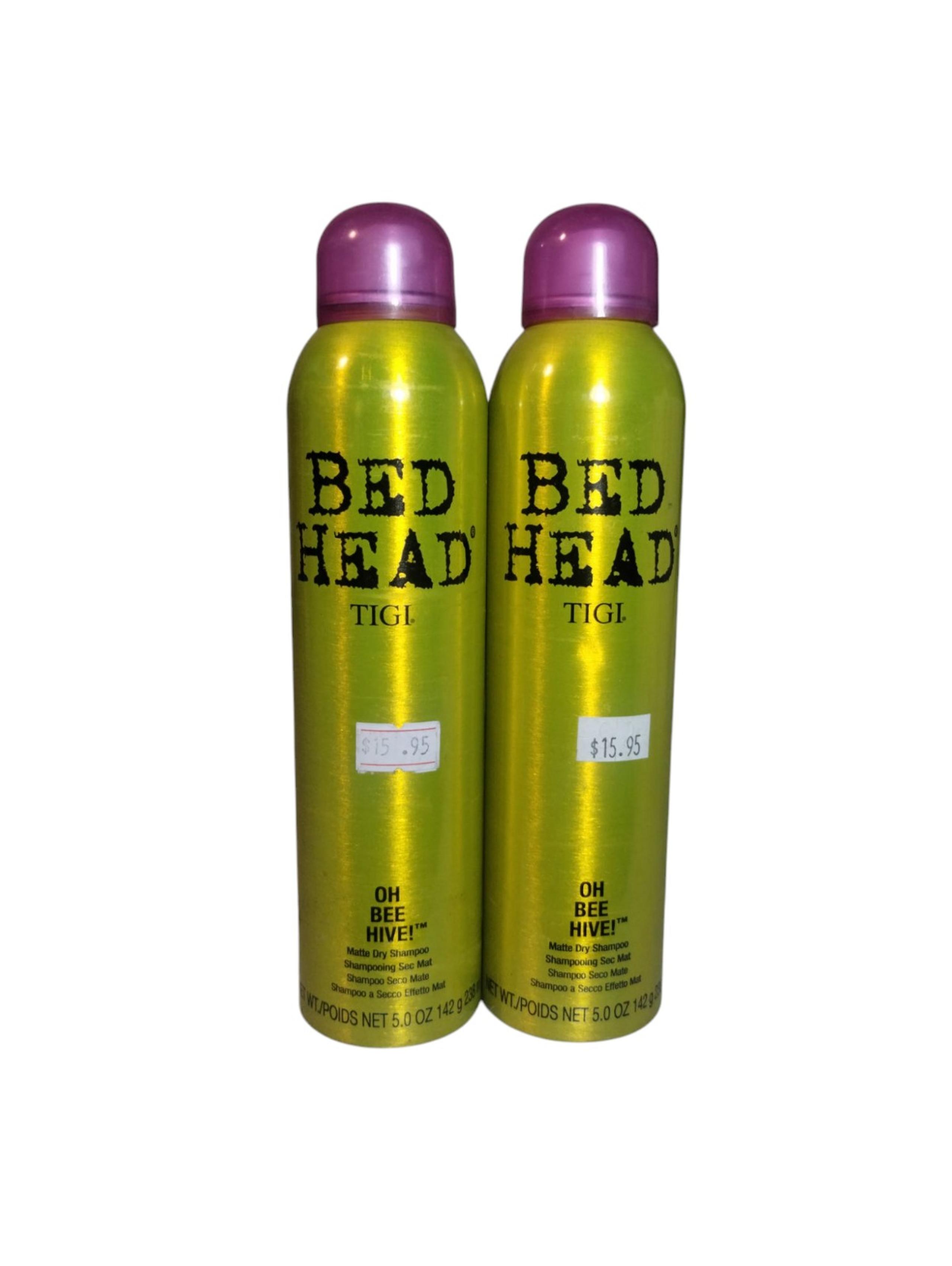 Bed Head TIGI Women's 2- Oh Bee Hive! Matte Dry Shampoo Feminine Hair Care Clean
