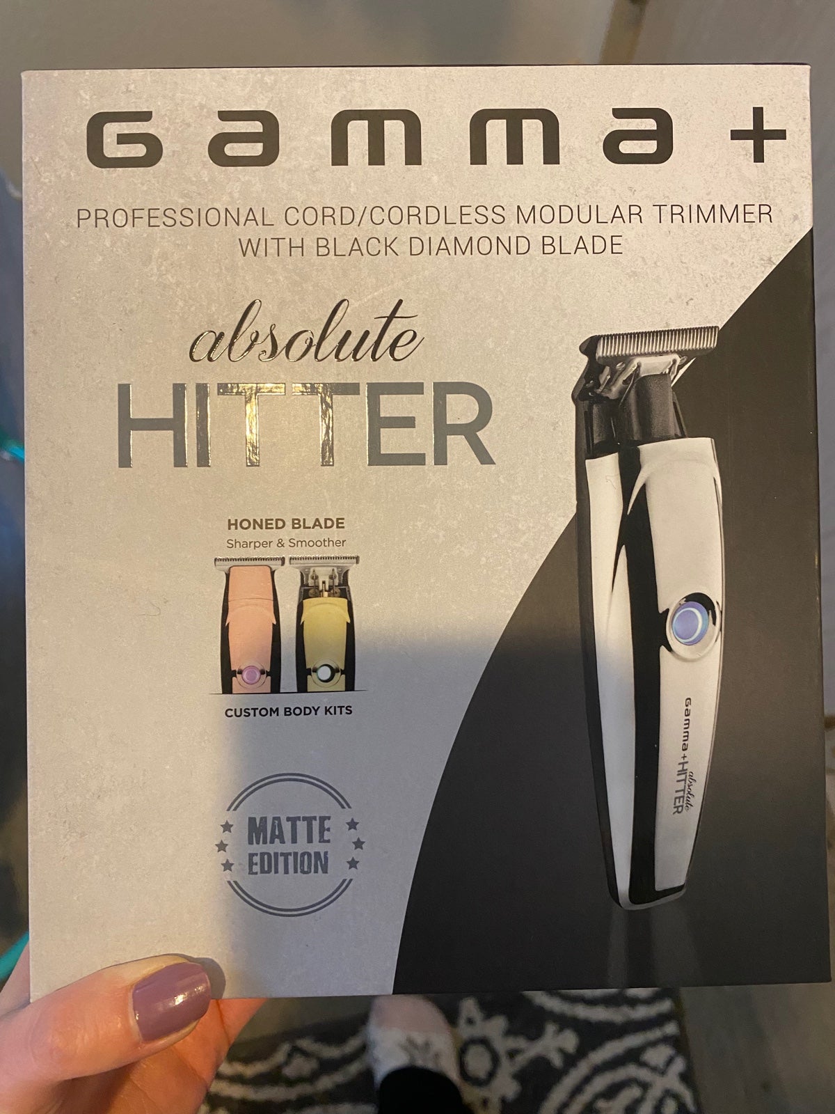 GAMMA+ Absolute Hitter Cordless Hair Trimmers