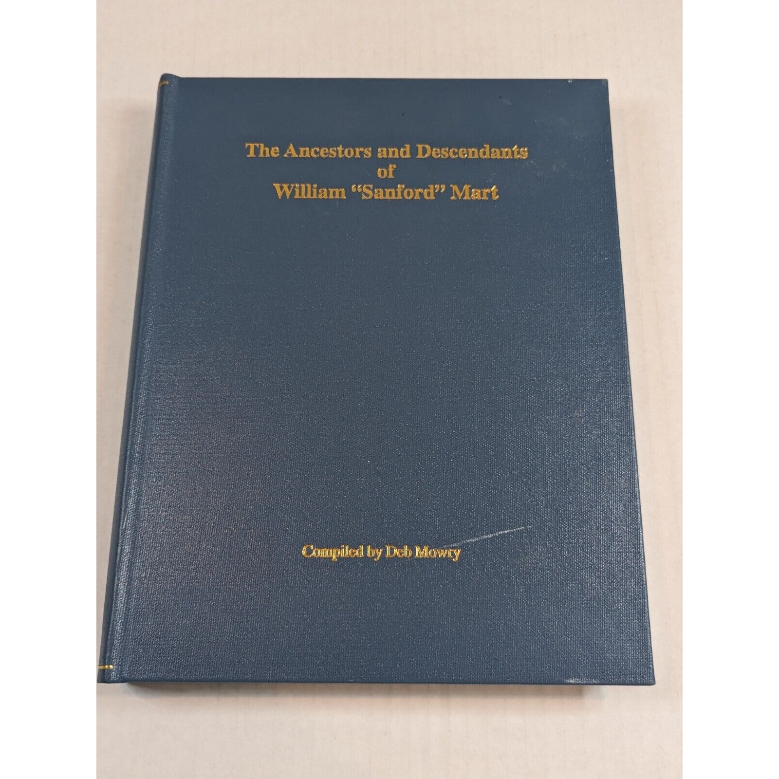 Iowa History Geneology of William Sanford Mart Vaden Crane Marion County IA