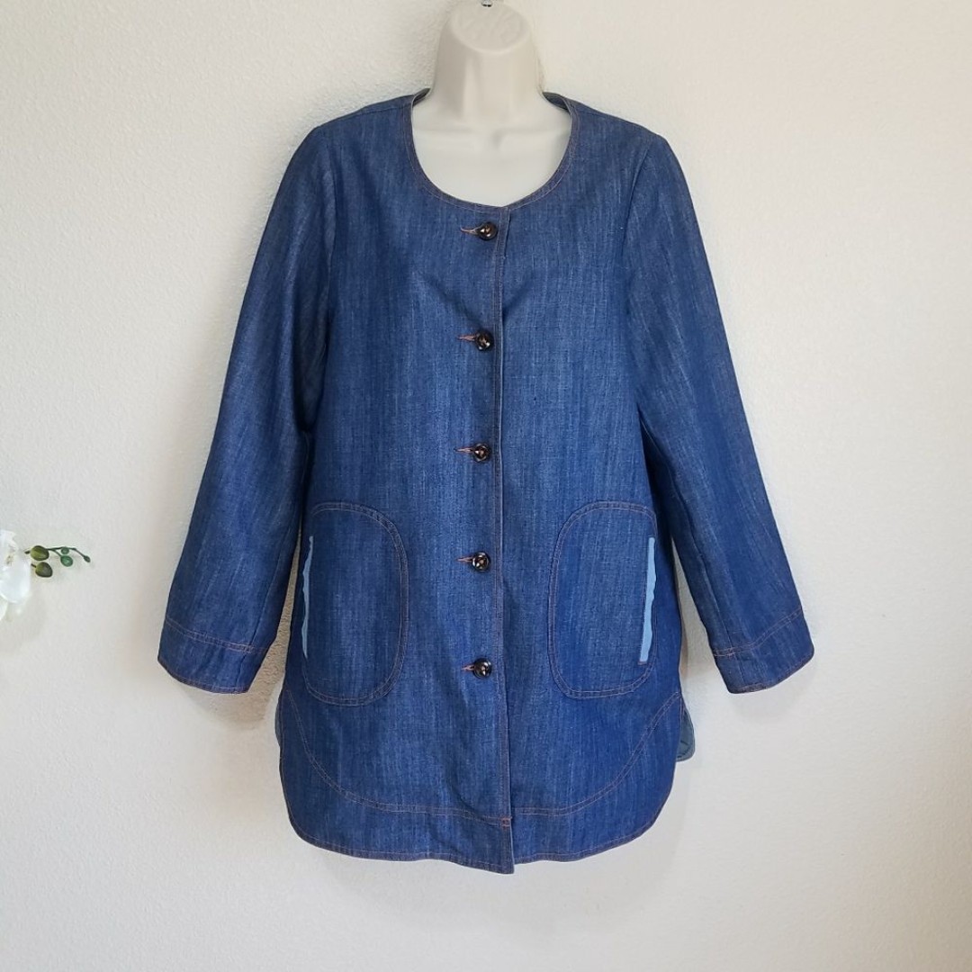 Yumi Outerwear Denim Coat