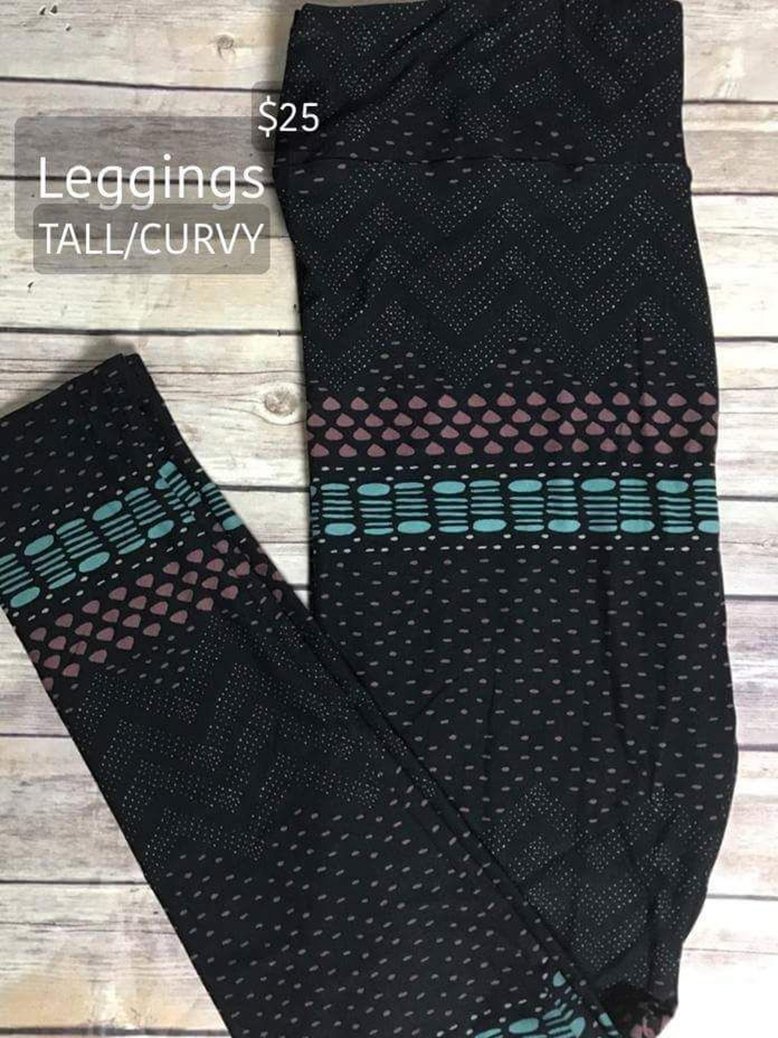 NWT Lularoe TC Leggings Lace Fishnet HTF