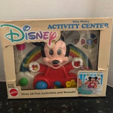 1991 RARE baby Mickey activity center