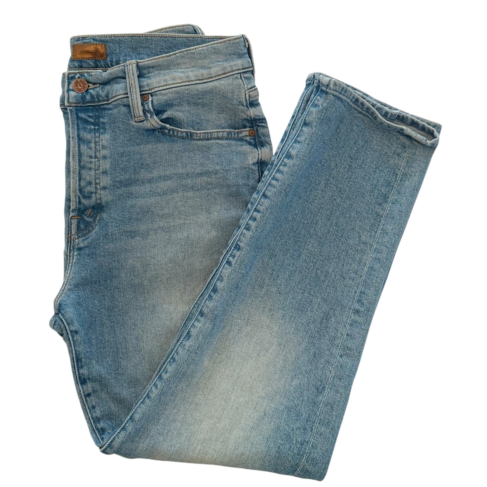 Mother | Scrapper Ankle in Camera Obacura light medium wash | size 28
