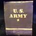 2 wartime WWII MATCHBOOK COVERS military US ARMY and WAR BONDS VS Hitler