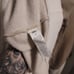 Alo yoga make waves fleece hoodie sweatshirt ivory bone gravel md