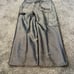 Super Baggy Y2K Grunge Shiny Silver Jeans