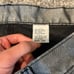 Super Baggy Y2K Grunge Shiny Silver Jeans