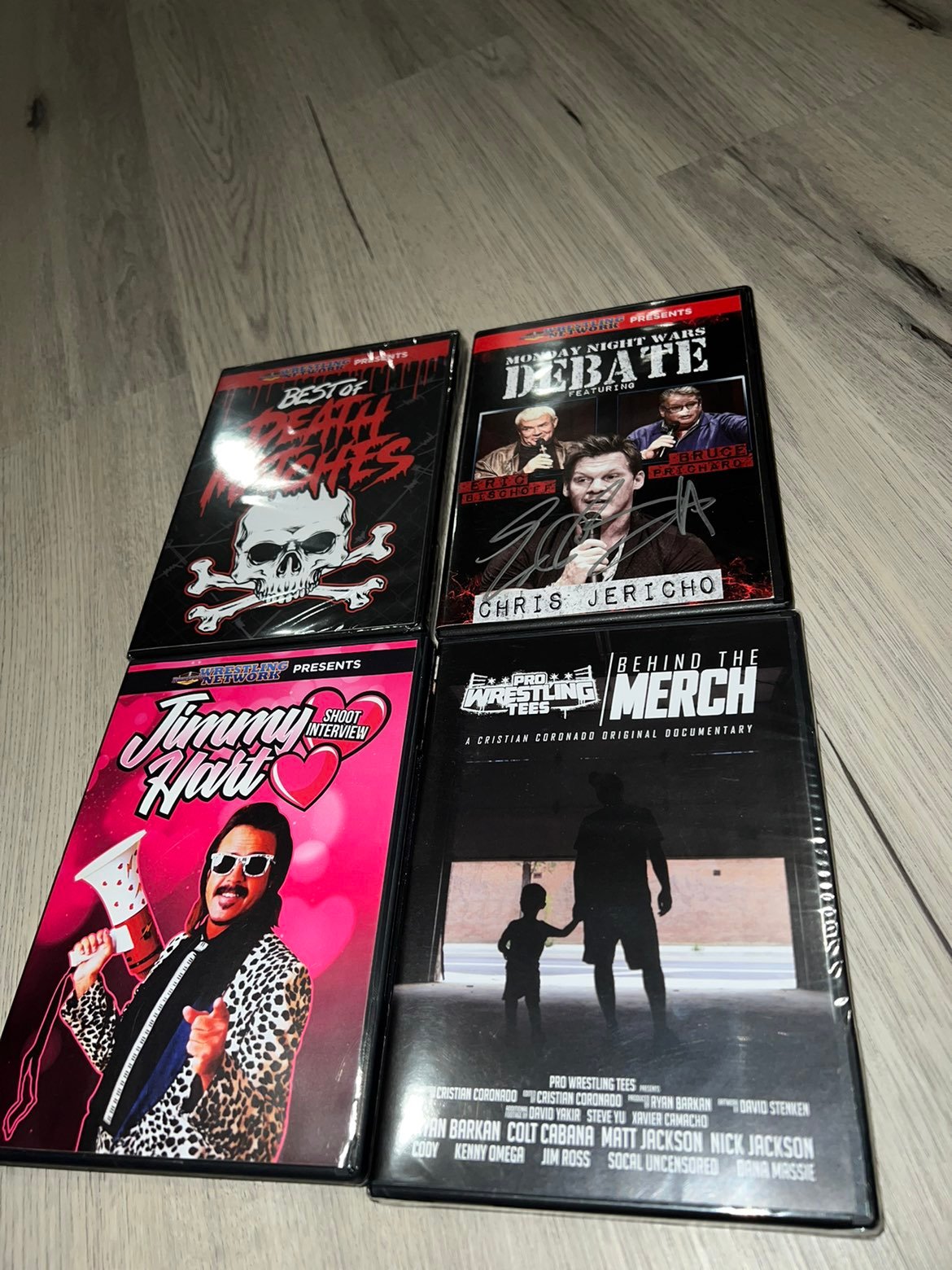 Wrestling DVDs Bundle WWE AEW