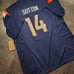 Courtland Sutton Denver Broncos Blue Jersey #14 Size Large