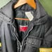 Ladies medium snowsuit size 8-10 vintage black yellow stripe sleeve JC penny sno