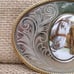 Vintage Western Horse Cabochon Belt Buckle