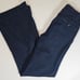 Tory Burch Trouser Jeans Womens 25 Dark Wash Low Rise Bootcut Wide Leg Old Money