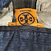 Tory Burch Trouser Jeans Womens 25 Dark Wash Low Rise Bootcut Wide Leg Old Money