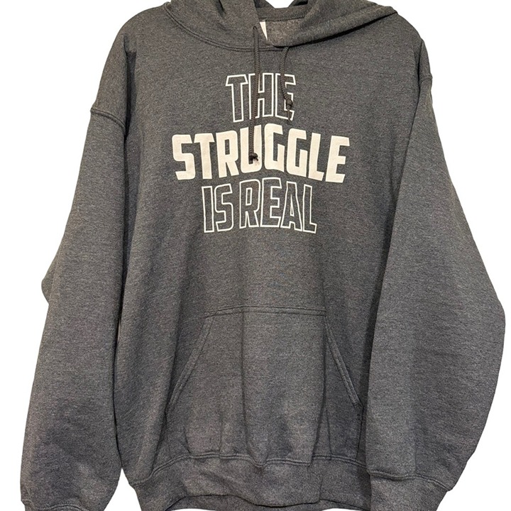 Gildan Struggle Real Hoodie