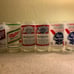 6 Vintage Beer Glasses