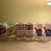 6 Vintage Beer Glasses