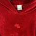 Vintage Nike Air Center Swoosh Velour Corduroy Swoosh Hoodie Red Pullover XXL