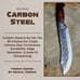 Hand Forged High Carbon Steel Professional Chef's knife Extreme Durability 7