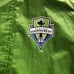 Vintage Green Seattle Sounders Rain Jacket