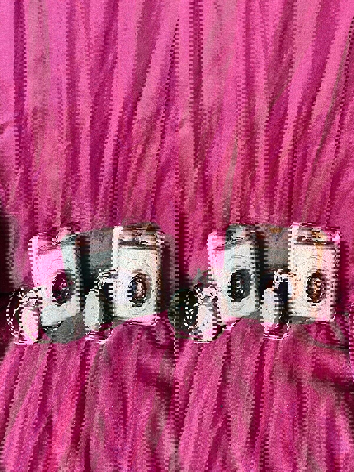 Vintage Connecticut Duplex Telephones 2-Station Phone System Wall Hang