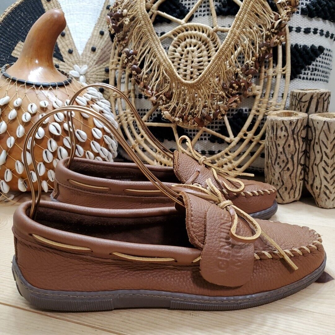 minnetonka men's moosehide classic moccasin