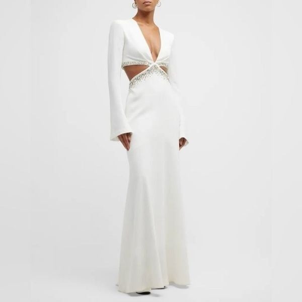 A.L.C. Trina Gown Dress in White