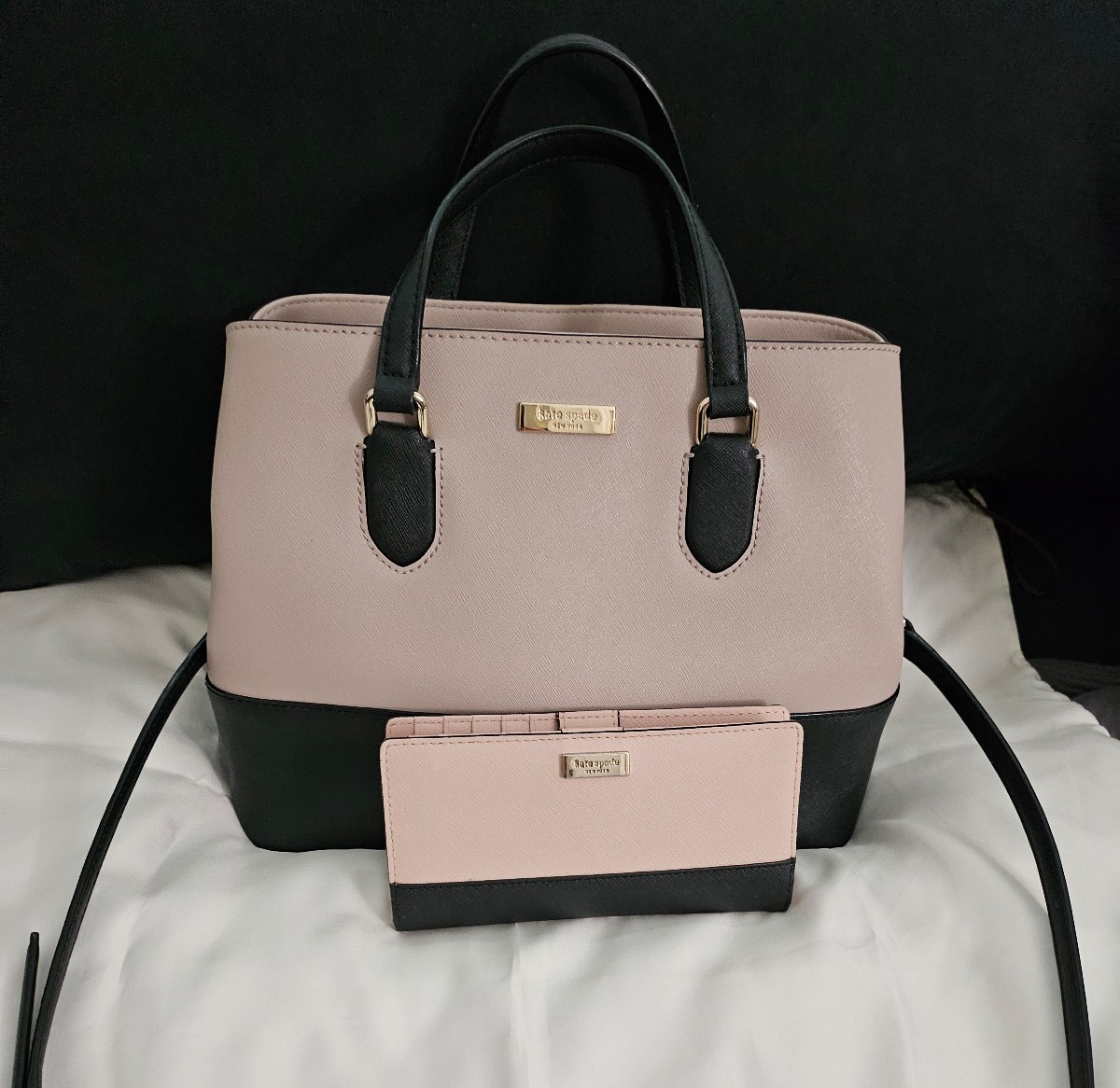 Kate Spade Laurel Way Evangelie Handbag & Wallet Bundle