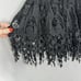 Antica Sartoria by Giacomo Cinque Womens Top One Size Black Crochet Coverup Boho