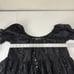 Antica Sartoria by Giacomo Cinque Womens Top One Size Black Crochet Coverup Boho